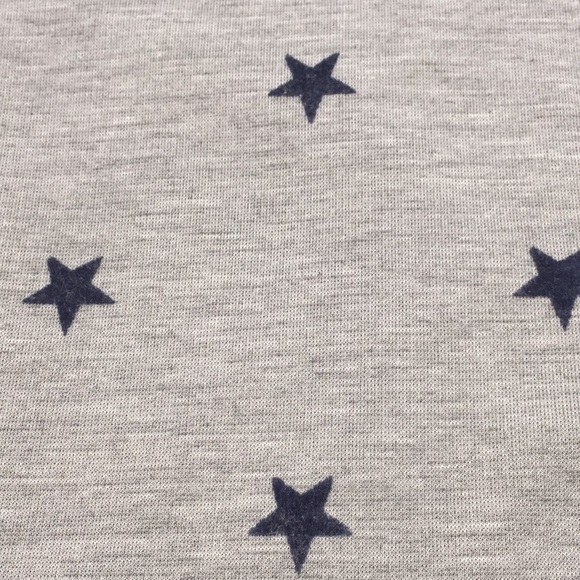 Tommy Hilfiger Infant Girls Jumper Dress Grey with Navy Stars Size 6-9 Months - Picture 2 of 8